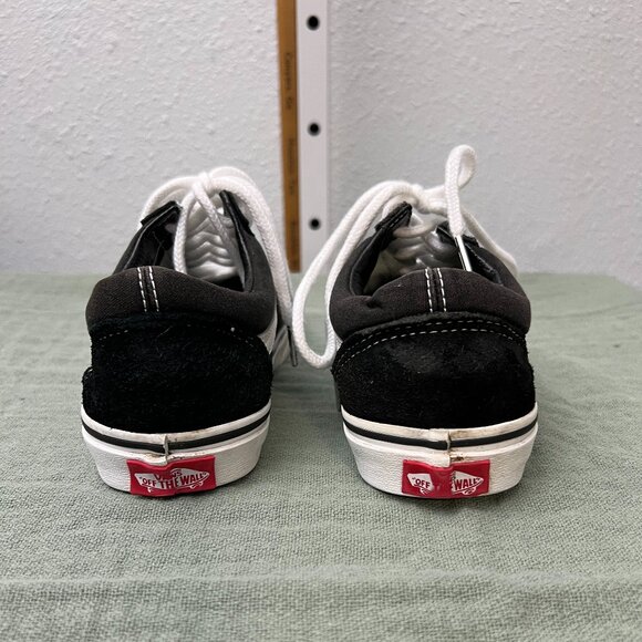 VANS Old Skool Black w White Side Stripe Skater Shoes Men: 5.5 Women: 7.0 - Picture 3 of 8